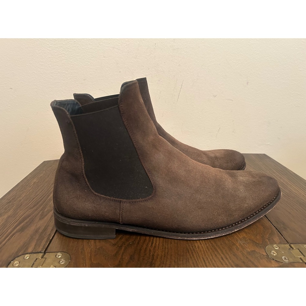 Thursday Boot Company Men's Duke Chelsea Boots Brown Suede Size 13